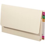 AVERY 43950 LATERAL DOCUMENT WALLET FOOLSCAP BUFF BX20