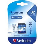 VERBATIM 43963 CLASS 10 SDHC MEMORY CARD 32GB