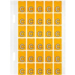 AVERY 44403 LATERAL FILE LABEL TOP TAB COLOUR CODE C 20 X 30MM ORANGE PACK 150