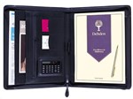 SP COMPENDIUM COLLINS A4 ZIPPERED EXECUTIVE PORTFOLIO BLACK