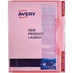 AVERY 47923 PROJECT FILE A4 20 SHEETS RED