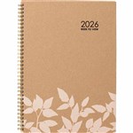 2026 ECOWISE 47SECB 100 RECYCLED COVER DIARY WIRO BOUND A4 WEEK TO OPENING