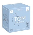 TOM ORGANIC SUPER PADS PK10