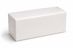 DINNER NAPKINS GT FOLD LINEN FEEL WHITE 500CTN