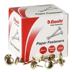 ESSELTE 48553 PAPER FASTENERS 9MM SILVER BOX 200
