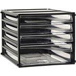 ESSELTE DESKTOP FILING 4 DRAWERS A4 BLACK FRAME