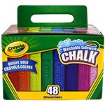 CRAYOLA SIDEWALK CHALK WASHABLE PACK 48