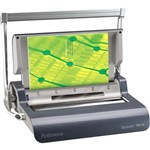 FELLOWES QUASAR WIRE BINDING MACHINE MANUAL 34 LOOP METALLIC GREY