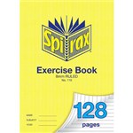 SPIRAX 56110 110 EXERCISE BOOK A4 128 PAGE 8MM RULED