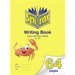 SPIRAX 160 WRITING BOOK 24MM DOTTED THIRDS 64 PAGE 330 X 240MM