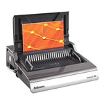 FELLOWES GALAXY BINDING MACHINE ELECTRIC PLASTIC COMB GREY