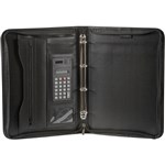 SPIRAX ZIPPERED 4 RING BINDER COMPENDIUM A4