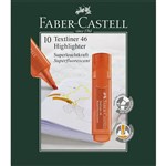 FABERCASTELL TEXTLINER ICE HIGHLIGHTER CHISEL ORANGE BOX 10