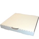 PIZZA BOX WHITE  KRAFT 18 455 X 455 X 40 CARTON OF 50