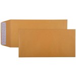 CUMBERLAND ENVELOPE 610322 305X150MM POCKET PEEL N SEAL 85GSM GOLD BX250