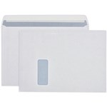 CUMBERLAND ENVELOPE 6123412 C4 324X229MM LASER SECRETIVE WINDOW FACE POCKET 90GSM STRIP SEAL BX250