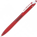 PILOT BEGREEN REXGRIP RETRACTABLE BALLPOINT PEN 07MM RED
