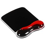 KENSINGTON 62402 DUO GEL MOUSE PAD BLACKRED