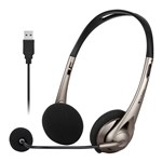 VERBATIM USBA HEADSET WITH BOOM MIC BLACK