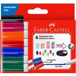 FABERCASTELL WHITEBOARD MARKERS ASSORTED WALLET 6