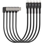 KENSINGTON 67864 LIGHTNING CABLES UNI BLACK PACK 5