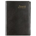 2027 CUMBERLAND NORWICH SPIRAL DIARY PVC WEEK TO VIEW A6 BLACK