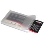DEFLECTO 700030 BUSINESS CARD BOX SLIMLINE 63X97X10 CLEAR