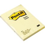 3M 659 POSTIT NOTES 100 SHEETS PER PAD 98 X 149MM YELLOW