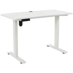 INITIATIVE ELECTRIC SITSTAND DESK 1200 X 600MM WHITE