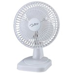 NERO 749015 DESK FAN 2 SPEED 15CM WHITE
