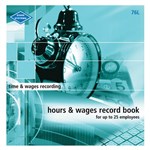 ZIONS 76L HOURS AND WAGES BOOK LARGE