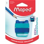 MAPED KIDY LEARN CONCENTRATION PENCIL SHARPENER 1HOLE BLUE