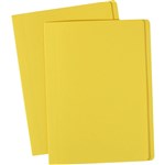 AVERY 81742 MANILLA FOLDER STANDARD CUT A4 YELLOW BX100