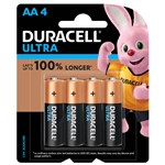 DURACELL MX1500 ULTRA BATTERY ALKALINE 15V AA PK4