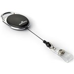 DURABLE 832401 BADGE REEL STYLE 80CM BLACK BOX10