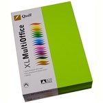 QUILL 90180 XL OFFICE PAPER A4 80GSM FLUORO GREEN REAM 500 SHEETS
