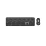 LOGITECH MK950 SIGNATURE SLIM WIRELESS KEYBOARD AND MOUSE COMBO GRAPHITE