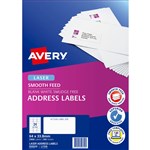 AVERY 959329 L7159 ADDRESS LABELS 64 X 338MM WHITE PACK 2400