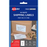 AVERY 959406 L7175 INKJET LASER LABEL A6 1SHT 105X148MM WHITE PK25SHTS