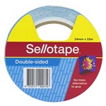 SELLOTAPE 960606 404 DOUBLE SIDED TAPE 24MM X 33MTR ROLL