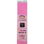 RAINBOW CREPE PAPER 500MM X 25M PINK