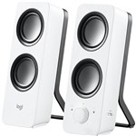 LOGITECH Z200 MULTIMEDIA SPEAKERS SNOW WHITE