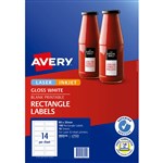 AVERY 980014 L7123 PRODUCT LABEL RECTANGULAR 80 X 35MM WHITE PACK 140