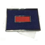 SHINY 9S4007D2C REPLACEMENT INK PAD FOR S401 TO S407 AND S410 STAMPS 2 COLOUR RED AND BLUE