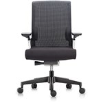 MATCH ERGONOMIC CHAIR MEDIUM MESH BACK BLACK