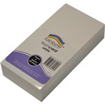 RAINBOW FC1 FLASH CARD 300GSM 203 X 102MM WHITE PACK 100