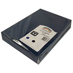 RAINBOW BACK BINDING BOARD LEATHER GRAIN 350GSM 100 SHEETS DARK BLUE