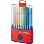 STABILO 68 FIBRE TIP PENS 10MM ASSORTED COLOR PARADE PACK 20