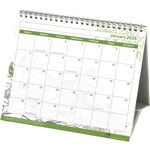 2025 SASCO ECO TRIFOLD DESK PLANNER 210 X 180MM