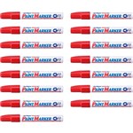 ARTLINE 400 PAINT MARKER BULLET 23MM RED BOX 15